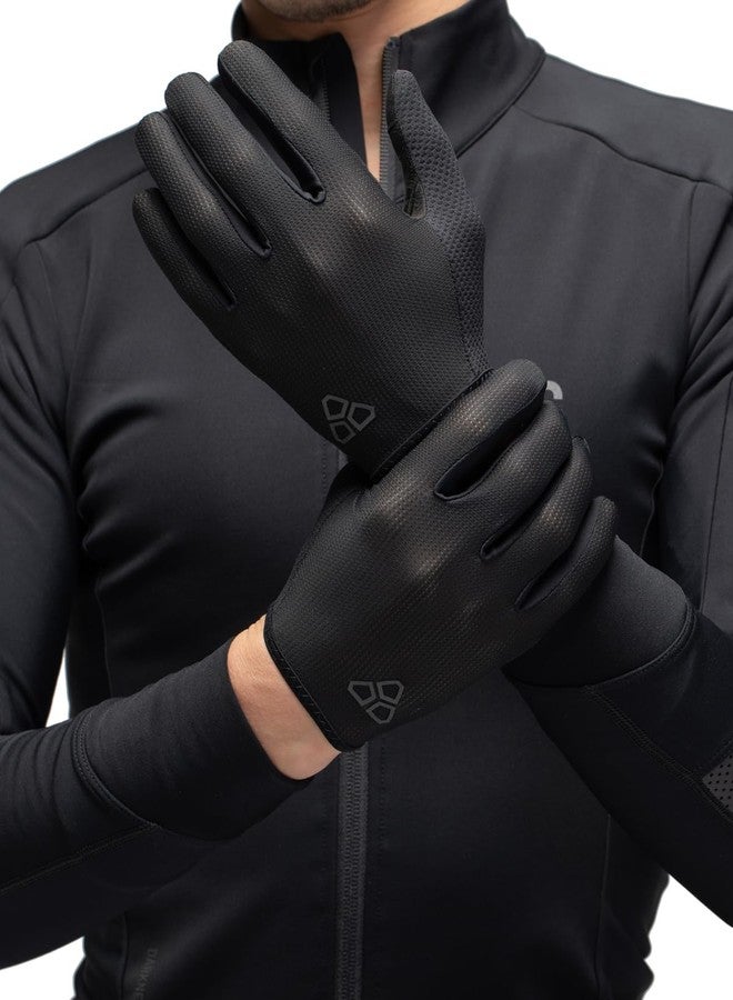 DUEECO Cycling Gloves - Mountain & Road Biking Gloves for Men & Women - Full Finger, Touch Screen, Anti-Slip, Shock-Absorbing - Image 1